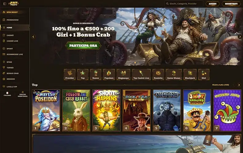 Logo di FatPirate Casino