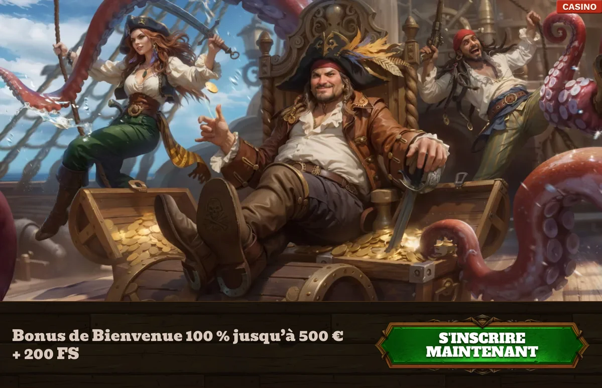 Panoramica del bonus di benvenuto fatpirate con barra di avanzamento